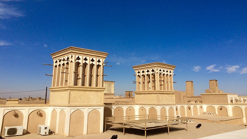 Fahadan beautiful and awesome neighborhood in a magic glorious in Yazd with tall windcatchers